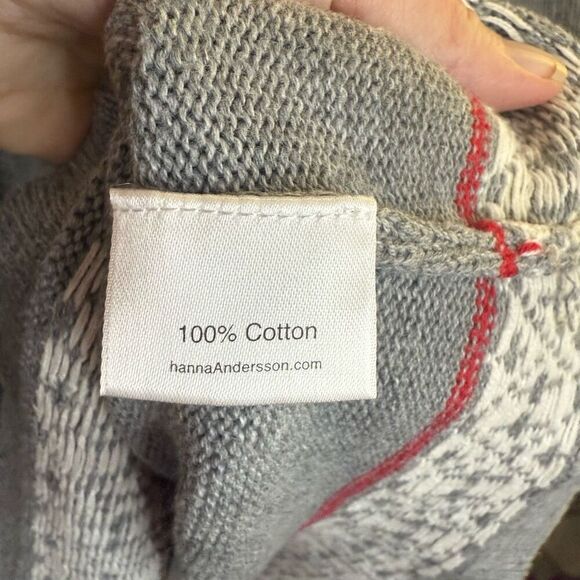 Hanna Andersson Girls Floral Embroidered‎ Sweater Dress Size 140CM or US 10 - Picture 5 of 6